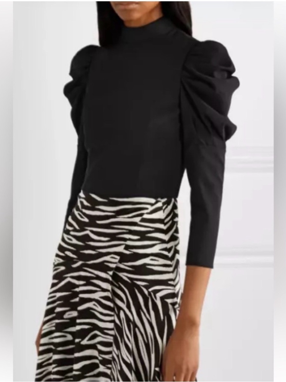 Alice + Olivia Black Top - Picture 2 of 6